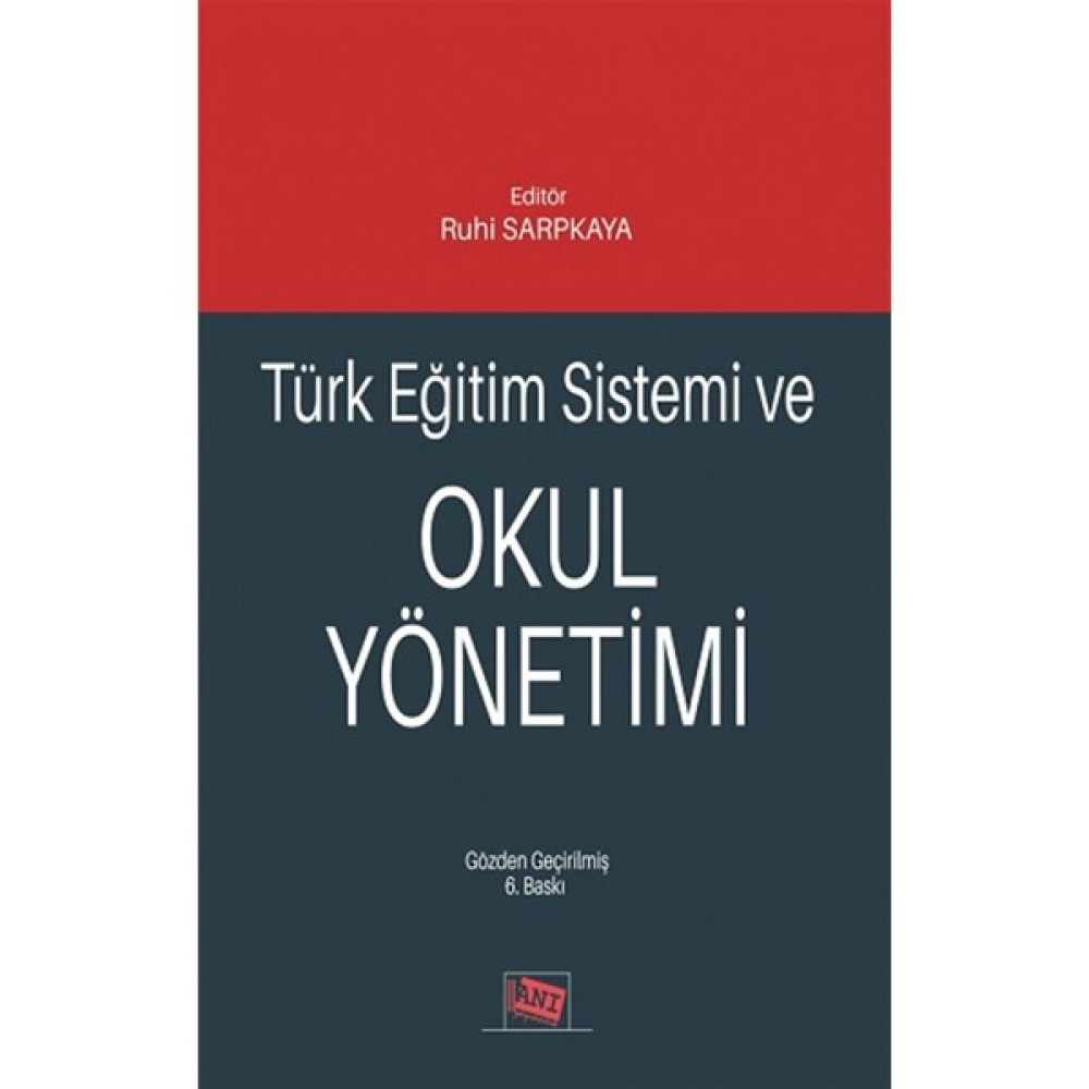Anı Yayıncılık Türk Eğitim Sistemi ve Okul Yönetimi Kaynak Kitapları Fiyatı