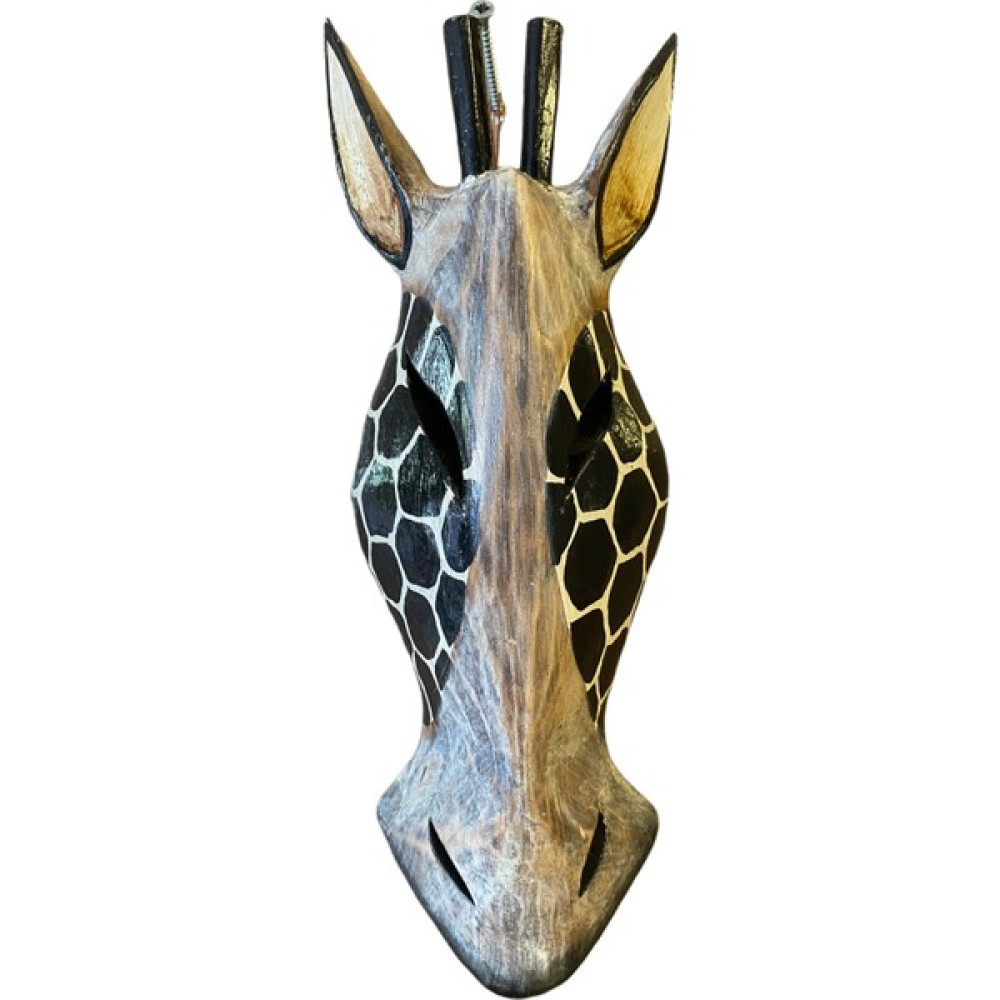 Anıl Hediyelik Ithal 35 cm Ahşap Zebra Zürafa Duvar Mask - 1 Ev & Dekorasyon Aksesuarları Fiyatı