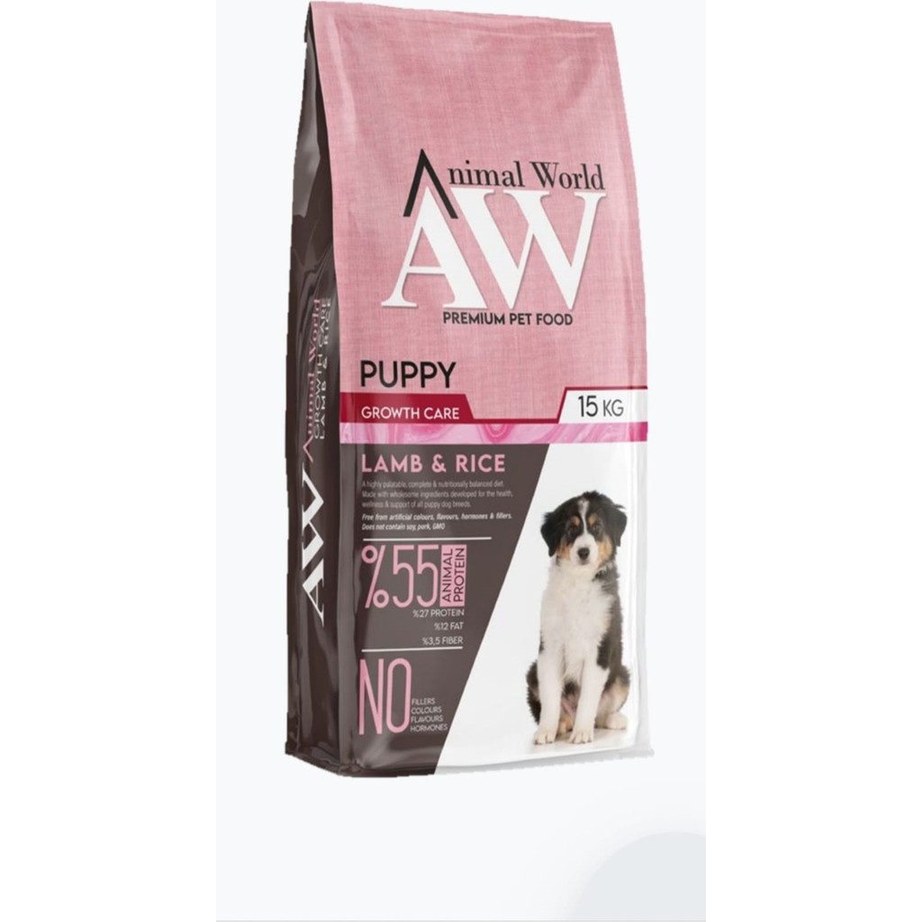 Animal World Kuzu Etli Pirinçli Yavru Köpek Maması 15 kg Evcil Hayvan Ürünleri Fiyatı