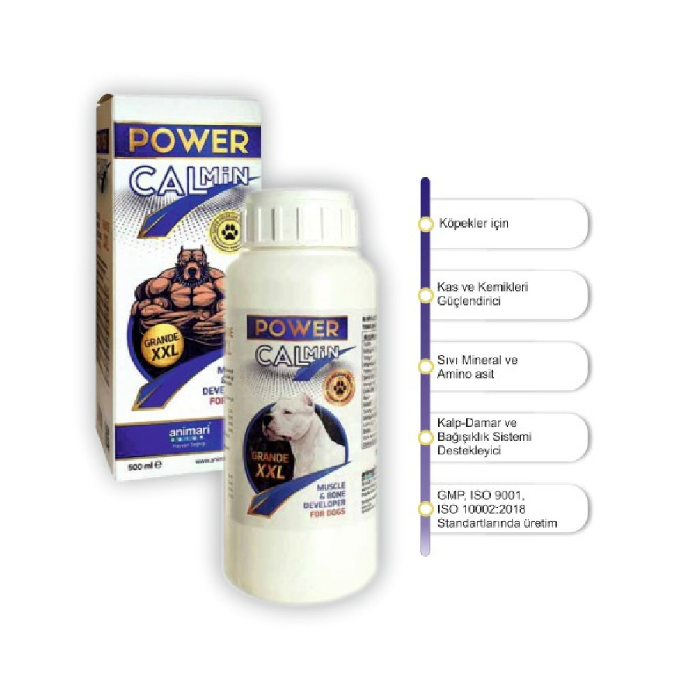 animari Power Calmin 500 ml Köpekler Için Mineral ve Amino Asit Evcil Hayvan Ürünleri Fiyatı