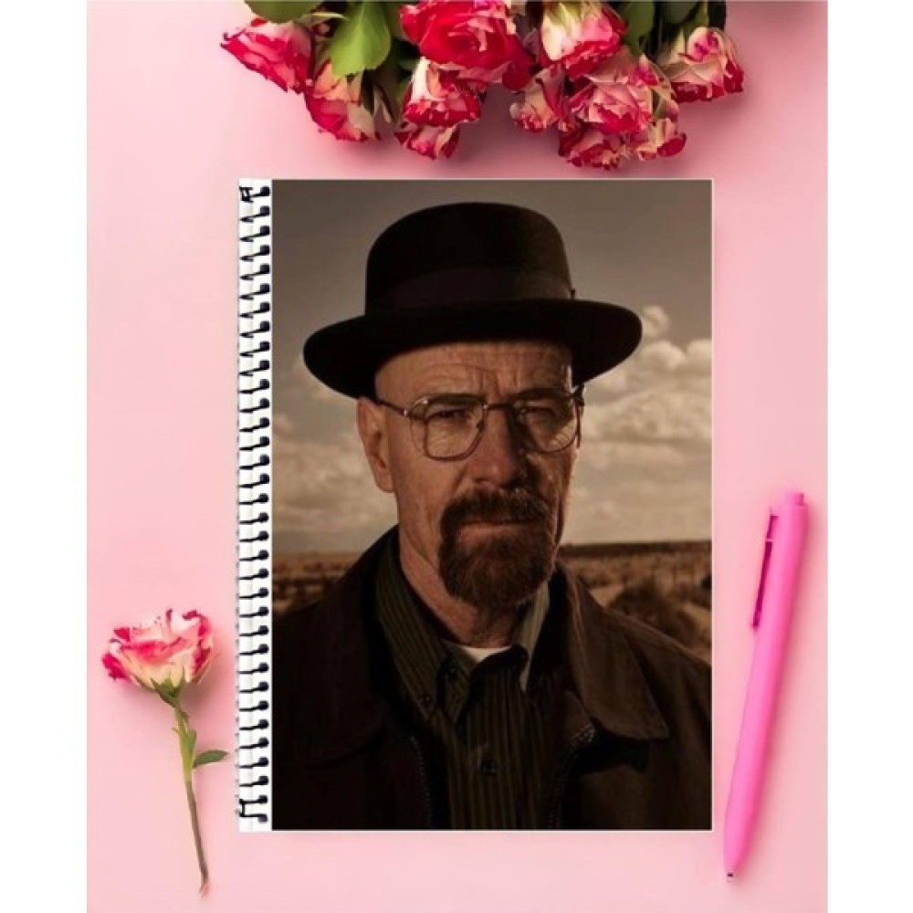 Anime And Your World Walter White ( The Beginning Of The End Of Walter White : Npr Defter 21*29 cm Telli Kareli Spiralli Defter Fiyatı