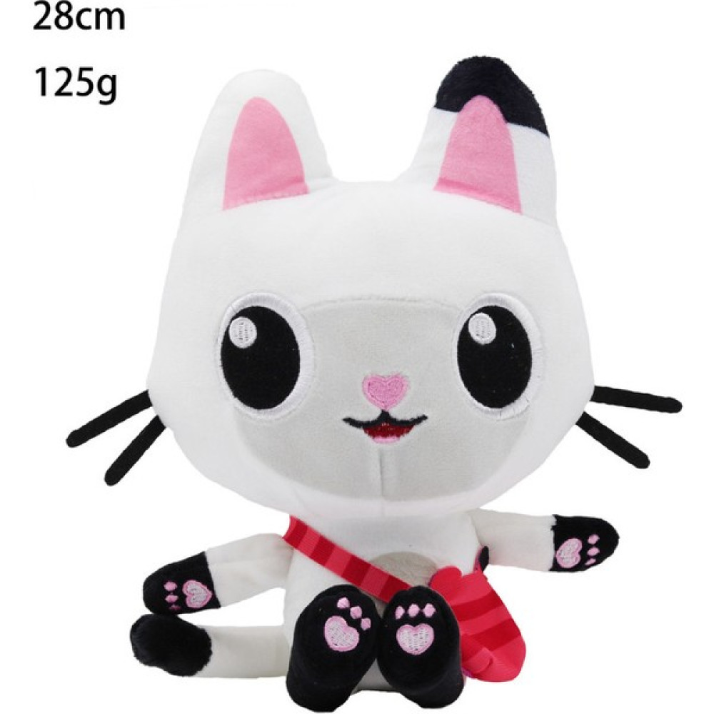 Anime Gabby'nin Dollhouse Peluş Oyuncak (Yurt Dışından) - Beyaz - 28cm*20cm Peluş Oyuncaklar Fiyatı