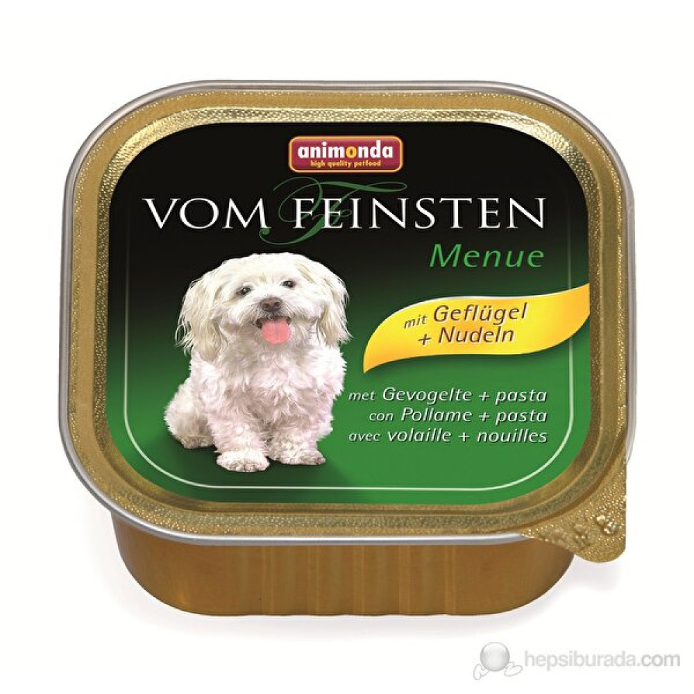 Animonda Kümes Hayvanı ve Makarnalı Köpek Konservesi 150 Gr Evcil Hayvan Ürünleri Fiyatı
