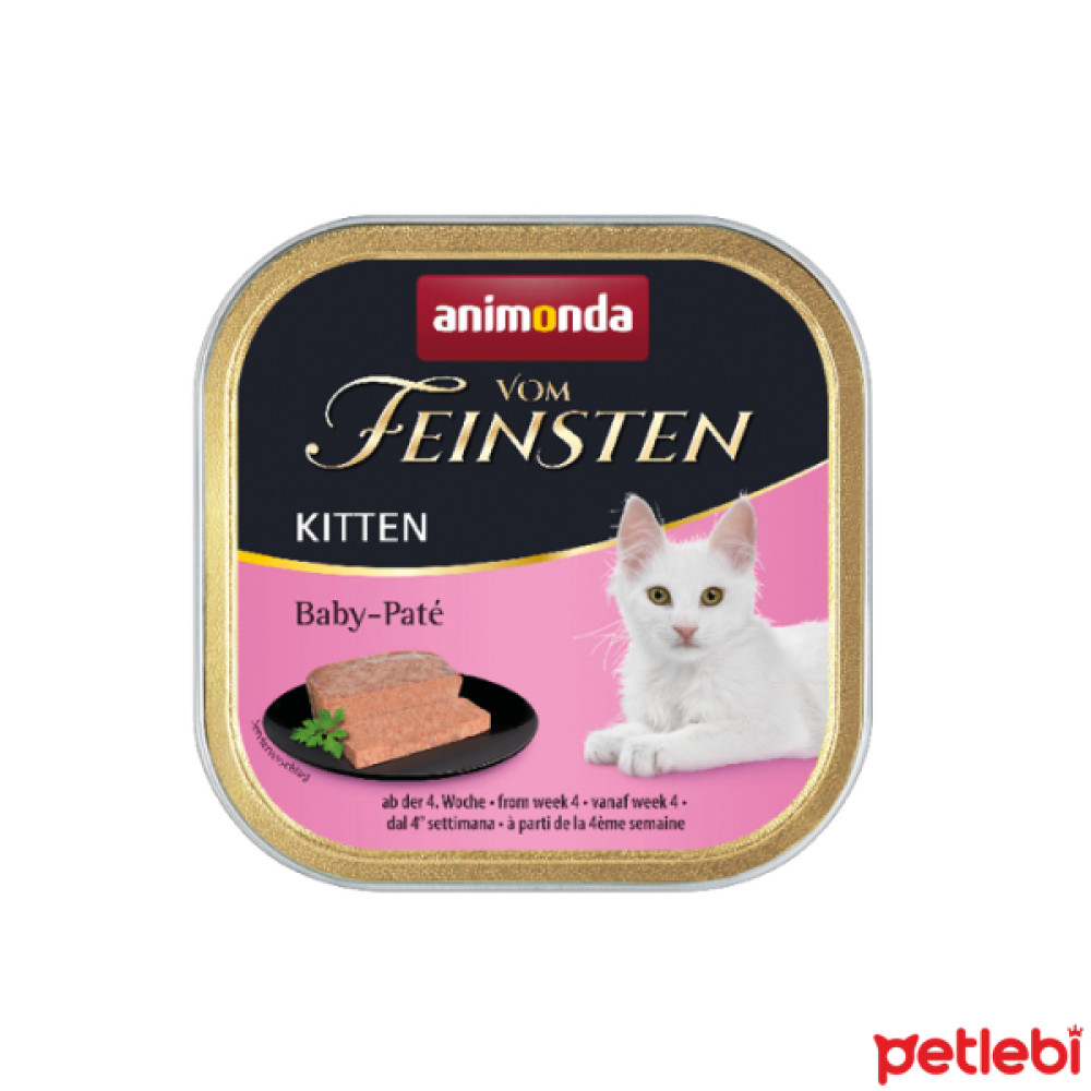 Animonda Vom Feinsten Karışık Etli Yavru Kedi Konservesi 100gr Evcil Hayvan Ürünleri Fiyatı
