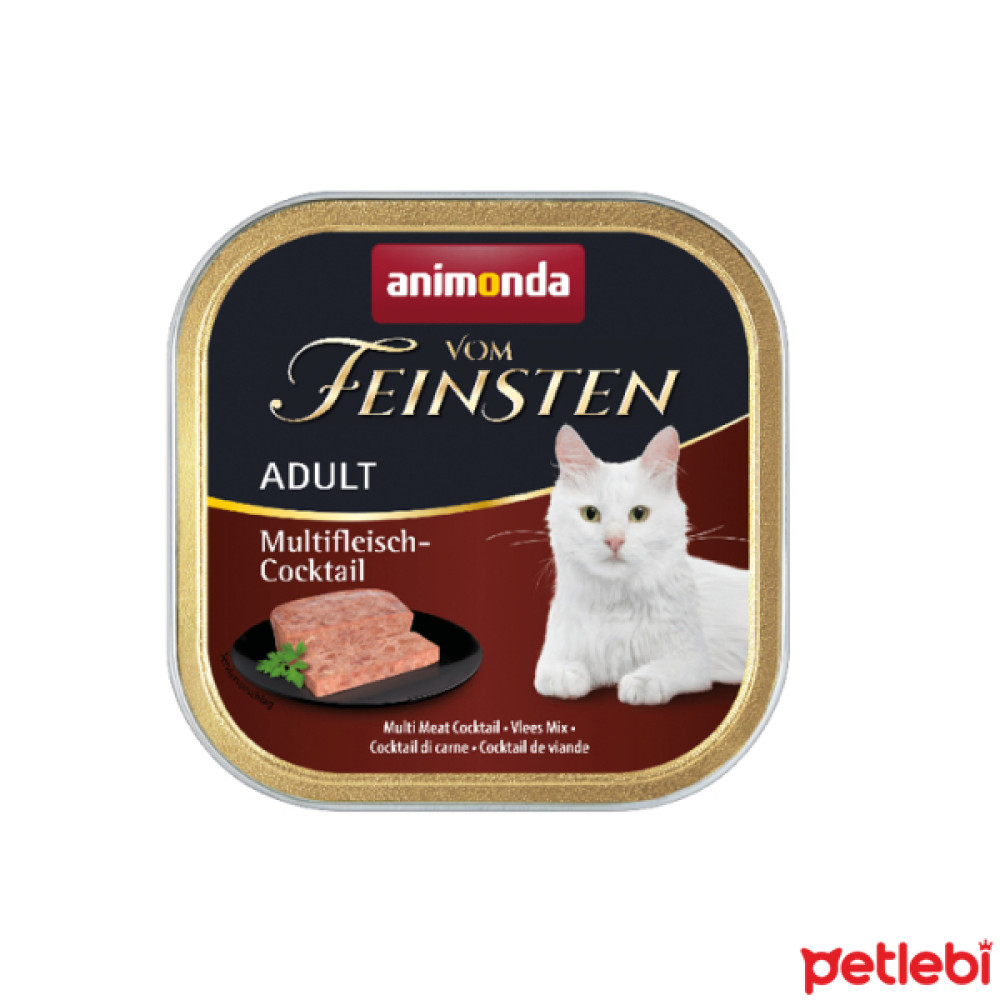 Animonda Vom Feinsten Karışık Etli Yetişkin Kedi Konservesi 100gr Evcil Hayvan Ürünleri Fiyatı