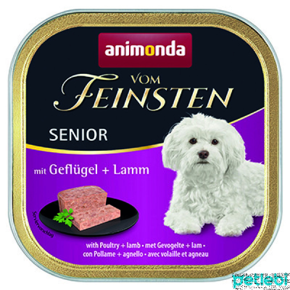 Animonda Vom Senior Kümes Hayvanlı ve Kuzu Etli Ezme Köpek Konservesi 150gr Evcil Hayvan Ürünleri Fiyatı