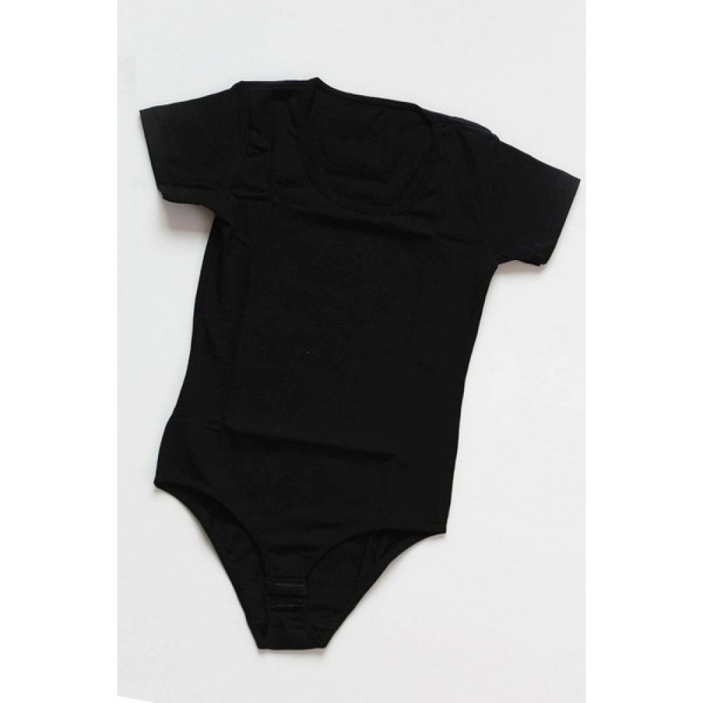 Anıt Lingerie Kız Çocuk 6'lı Paket Siyah Pamuklu Bisiklet Yaka Kısa Kol Çıtçıtlı Badi Kız Çocuk Body Fiyatı