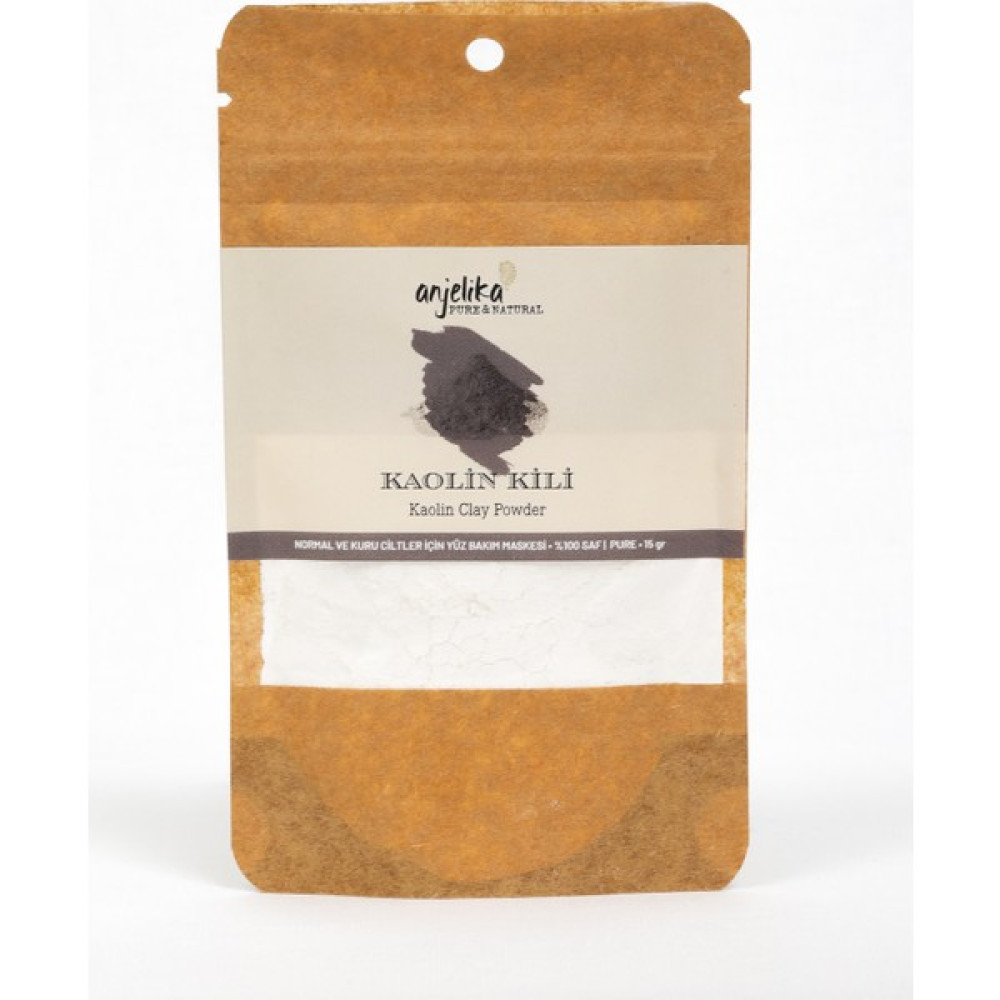 Anjelika Kaolin Kili - Yüz Maskesi (Kuru ve Normal Cilt) 15 gr Maskeler Fiyatı
