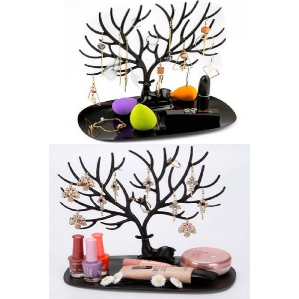 Anka Shop Geyik Tasarımlı Takı Askısı Yüzük Kolye Küpe Standı Mücevher Organizeri Siyah Eşya Saklama / Düzenleme Fiyatı