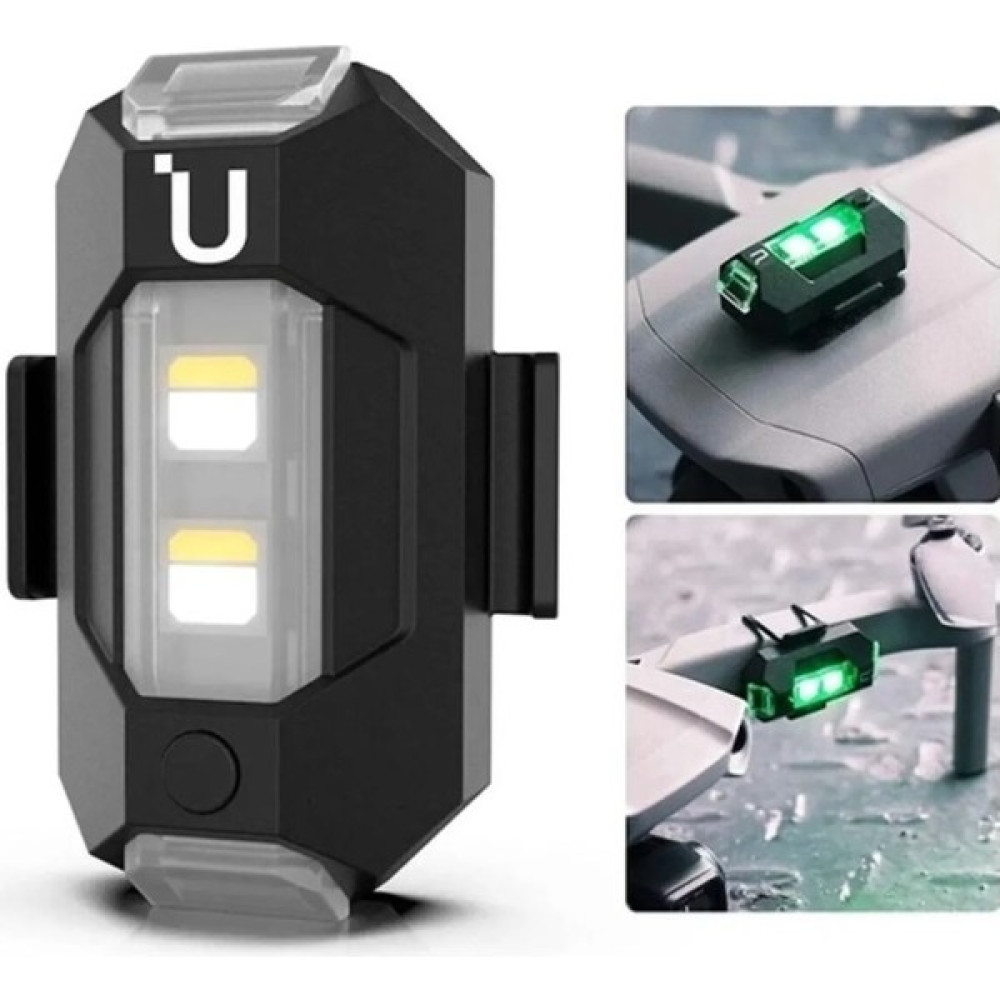 Anka Shop Kablosuz Şarjlı Mini Çakar Lamba 7 Renk Çakarlı Lamba LED Araba Motosiklet Bisiklet Drone Bisiklet Aksesuarları Fiyatı