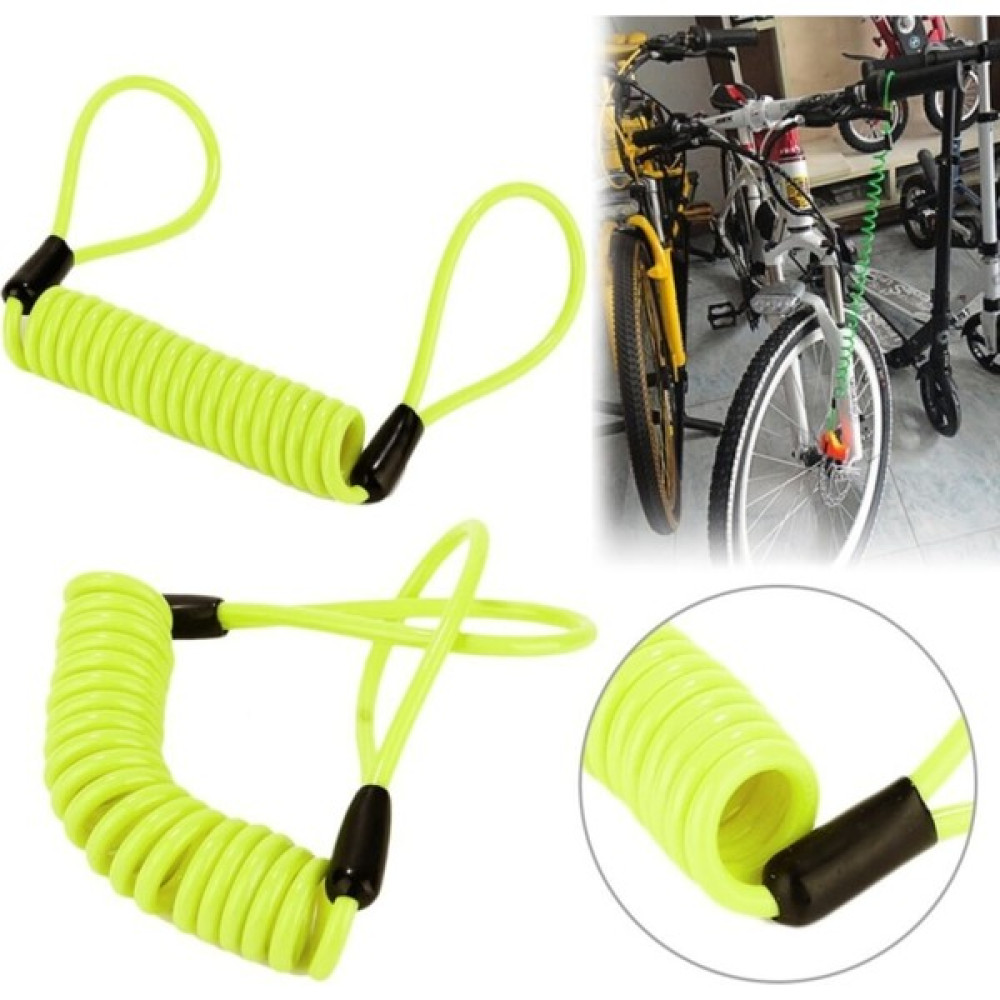 Anka Shop Motosiklet Disk Kilidi Güvenlikli Hatırlatma Kablosu 1 Metre 50 cm (150CM) Motor Bisiklet Kablosu Motorsiklet için Diğer Aksesuarlar Fiyatı