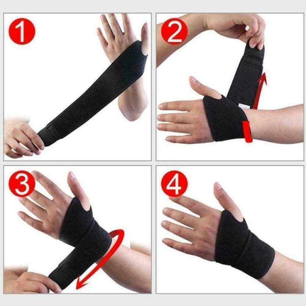 Ankaflex 2 Adet El Bilek Ateli Medikal Ortopedik Spor Bandı Bandajı Statik Splinti Bilekliği Incinme Burkulma Bandajı Futbol Malzemeleri Fiyatı