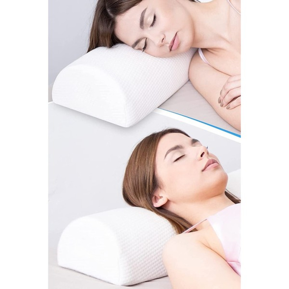 Ankaflex Ortopedik Yastık Çok Amaçlı Yastık Boyun Yastığı Horlama Yastığı Bel Destek Yastığı - Beyaz - 41 x 18 x 10 cm Yastık Fiyatı
