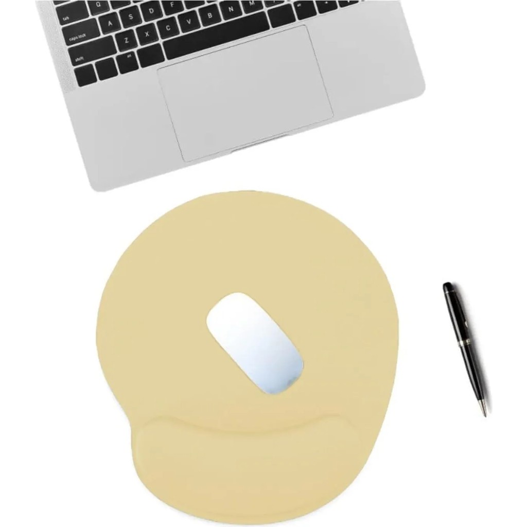 Ankanorm Mouse Pad Jel Dolgulu Bilek Destekli Mousepad Fare Altlığı Çeşitli Renk Seçenekleri - Bej Mouse Pad Fiyatı