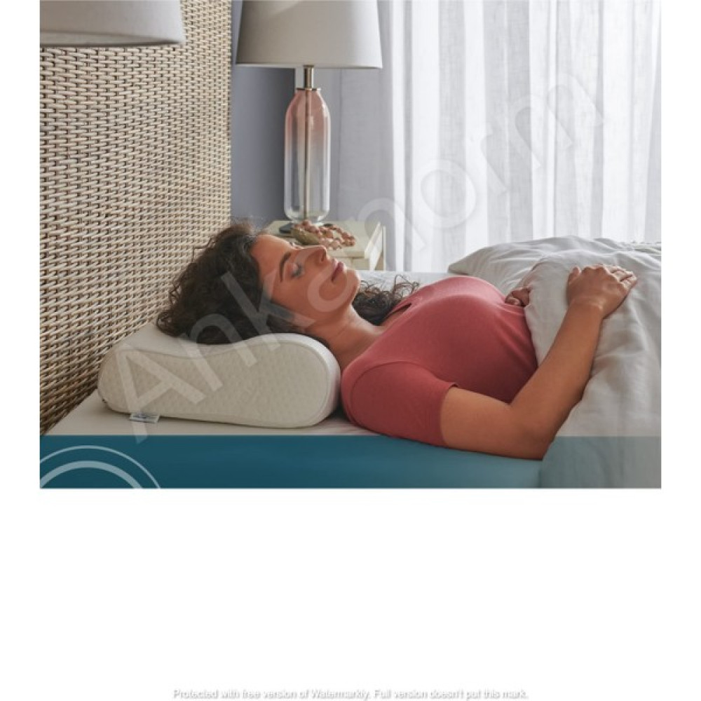 Ankanorm Visko Boyun Yastığı Visco Ortopedik Boyun Yastığı Boyun Düzleşmesi Için Özel Yastık - 35 x 55 cm - Beyaz Yastık Fiyatı