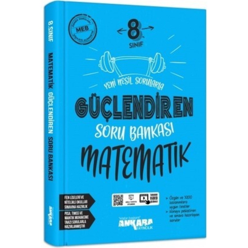 Ankara 8.sınıf Güçlendiren Matematik Soru Bankası Kaynak Kitapları Fiyatı