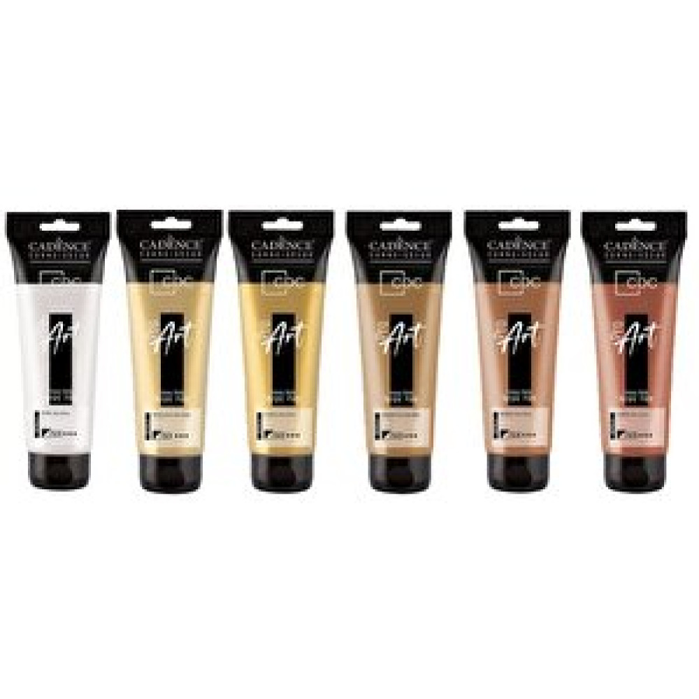 Ankara Hobi Proart Heavy Body Ultra Parlak Metali̇k Akri̇li̇k Boya 6'li Set Akrilik Boya Fiyatı