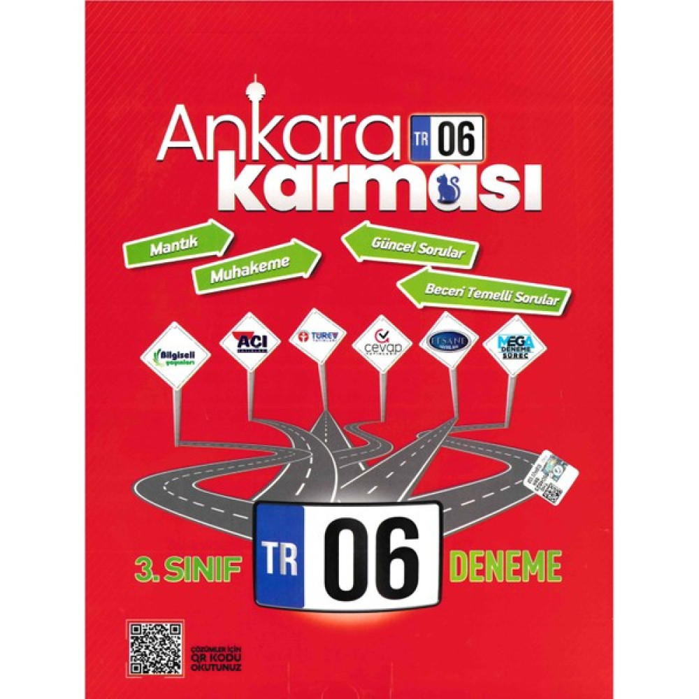 Ankara Karması Yayınları 3. Sınıf 6'lı Paket Deneme Tüm Dersler Fiyatı