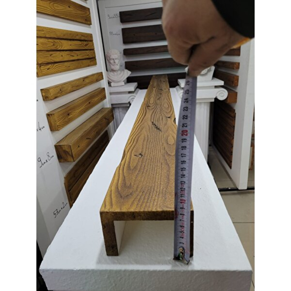 Ankara Kartonpiyer Ahşap Görünümlü Strafor 13,5x8 cm Açık Meşe Renkli (1 Metre) Dış Cephe Yalıtım Malzemeleri Fiyatı
