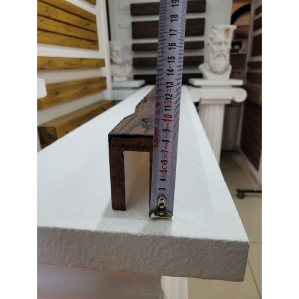 Ankara Kartonpiyer Ahşap Görünümlü Strafor 8,5x5,5 cm Ceviz Renkli (1 Metre) Dış Cephe Yalıtım Malzemeleri Fiyatı
