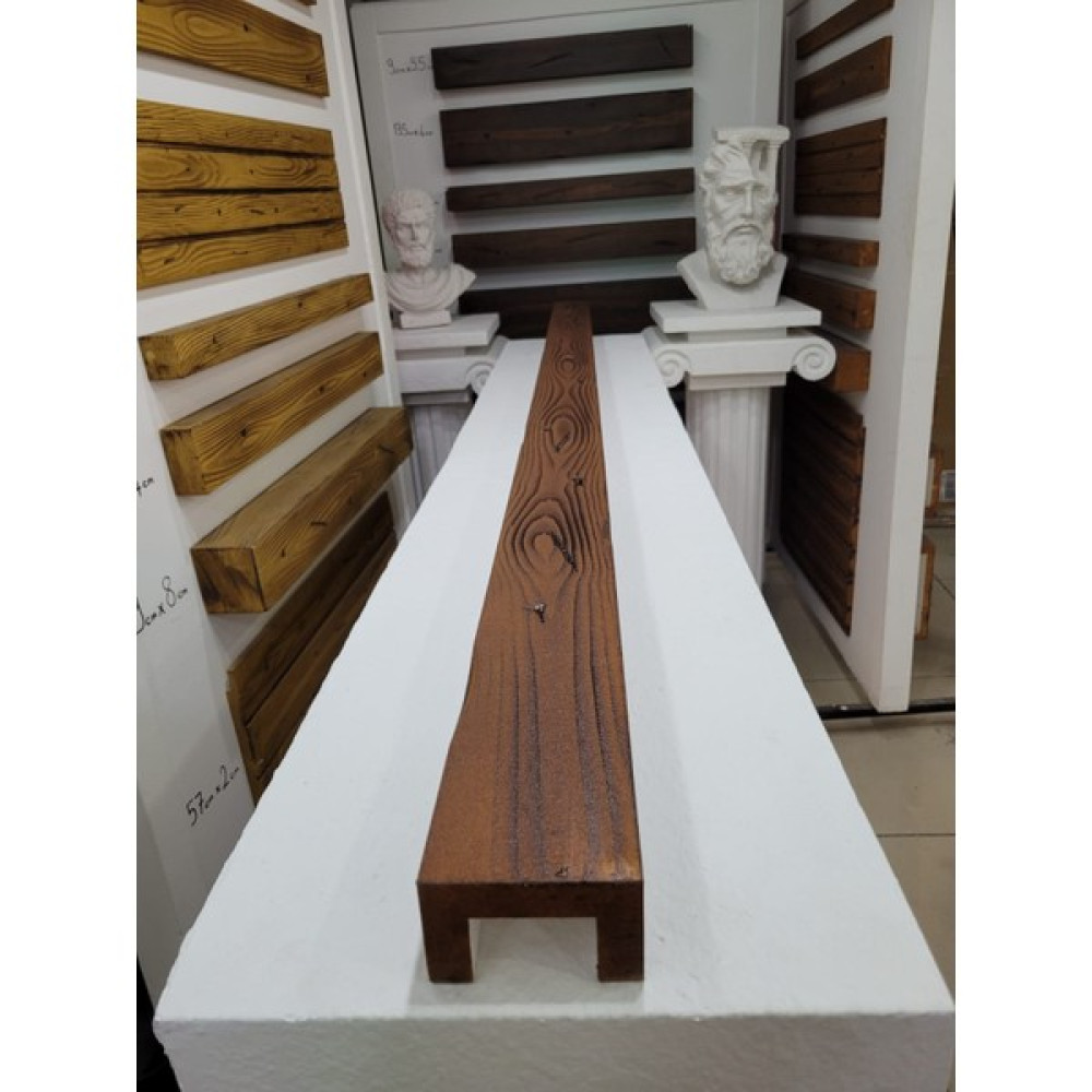 Ankara Kartonpiyer Ahşap Görünümlü Strafor 9x5 cm Meşe Renkli (1 Metre) Dış Cephe Yalıtım Malzemeleri Fiyatı
