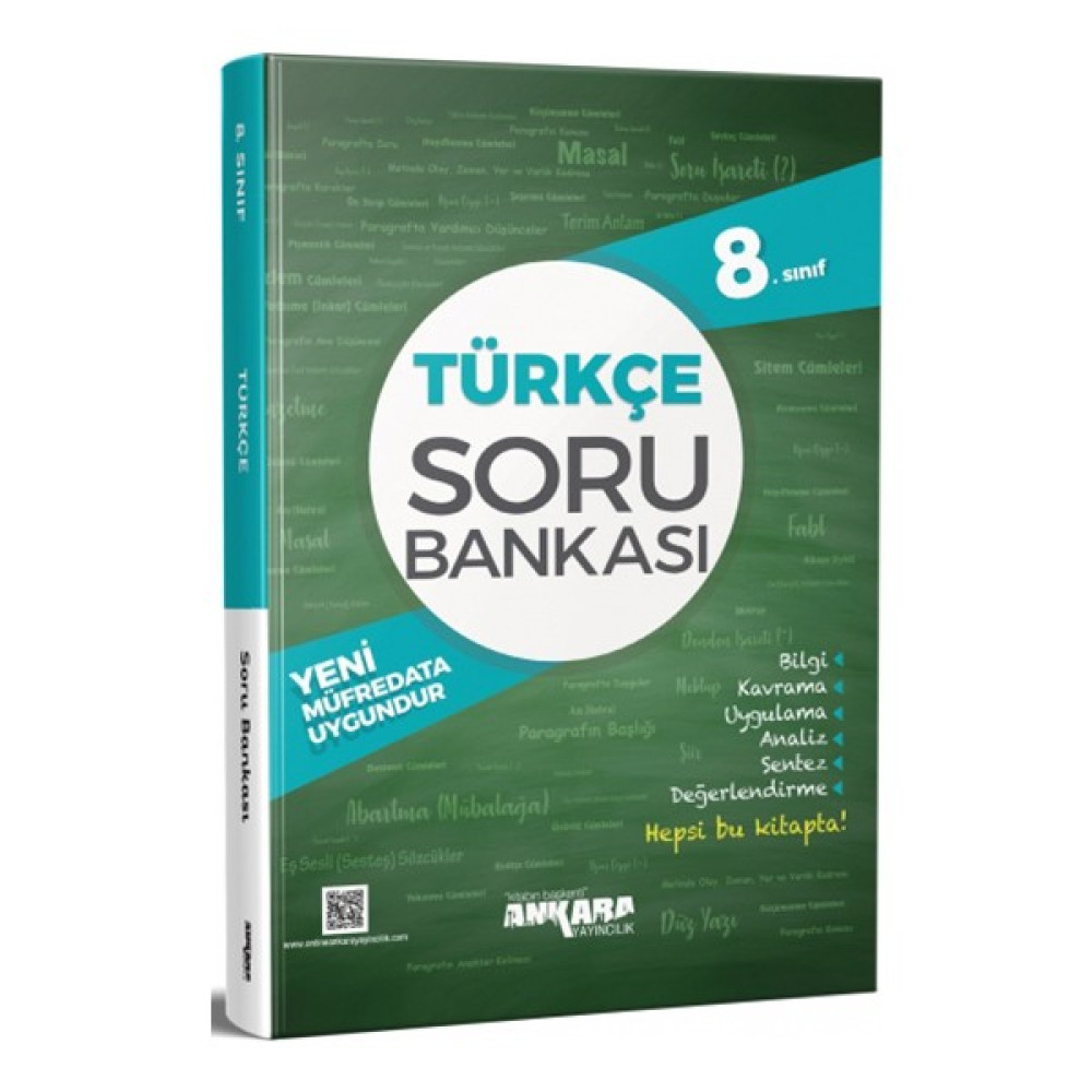 Ankara Yayıncılık 8. Sınıf Türkçe Soru Bankası Türkçe Fiyatı