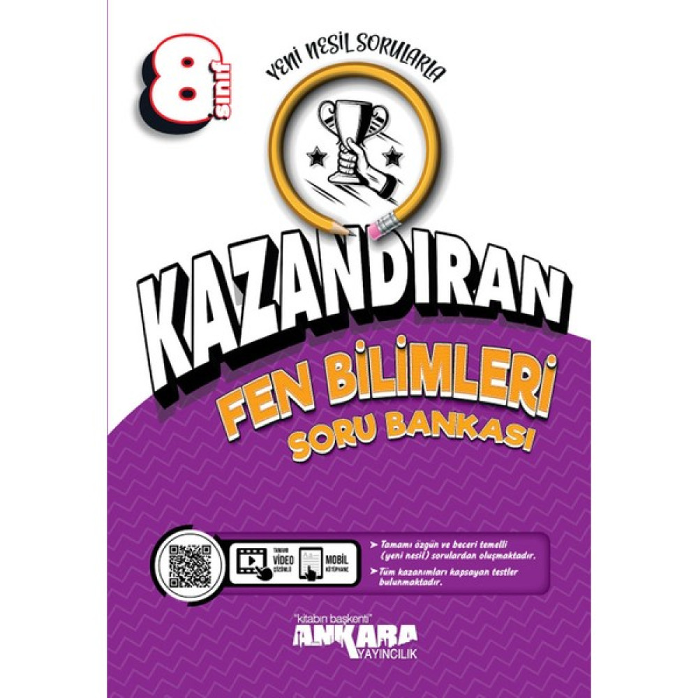 Ankara Yayıncılık 8.sınıf Lgs Kazandıran Fen Bilimleri Soru Bankası Kaynak Kitapları Fiyatı