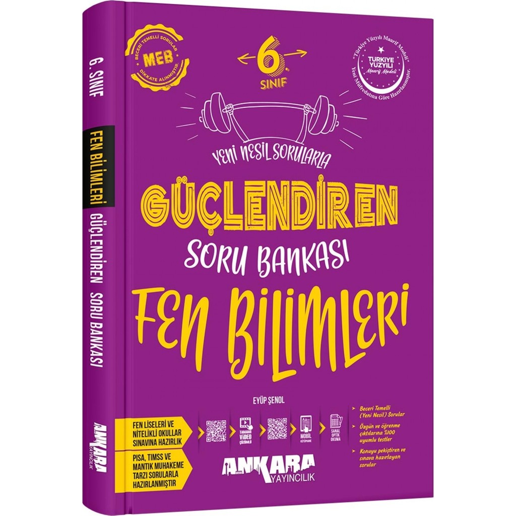 Ankara Yayıncılık Ankara 6. Sınıf Fen Bilimleri Güçlendiren Soru Bankası Ankara Yay Tüm Dersler Fiyatı