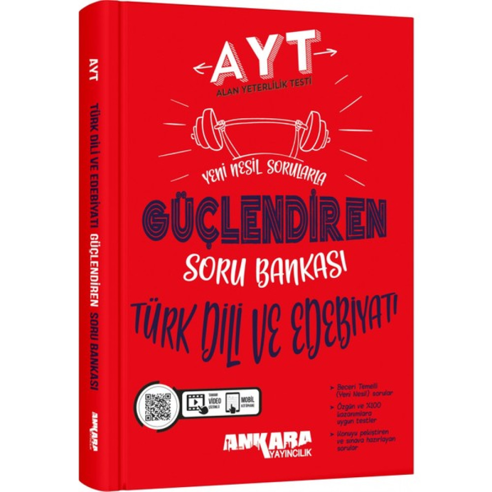 Ankara Yayıncılık AYT Türk Dili ve Edebiyatı Güçlendiren Soru Bankası Temel Yeterlilik Testi (TYT) Fiyatı