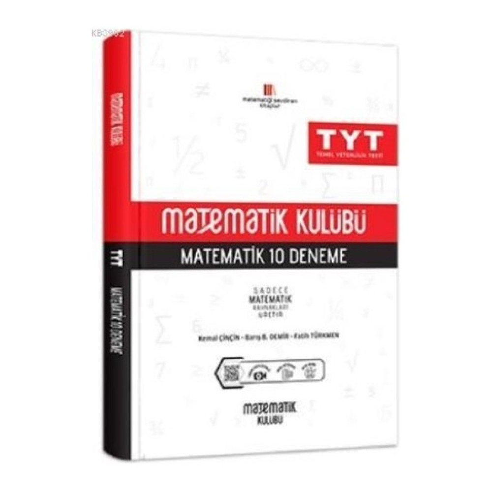 Ankara Yayıncılık Matematik Kulübü TYT Matematik 10'lu Deneme Seti Temel Yeterlilik Testi (TYT) Fiyatı