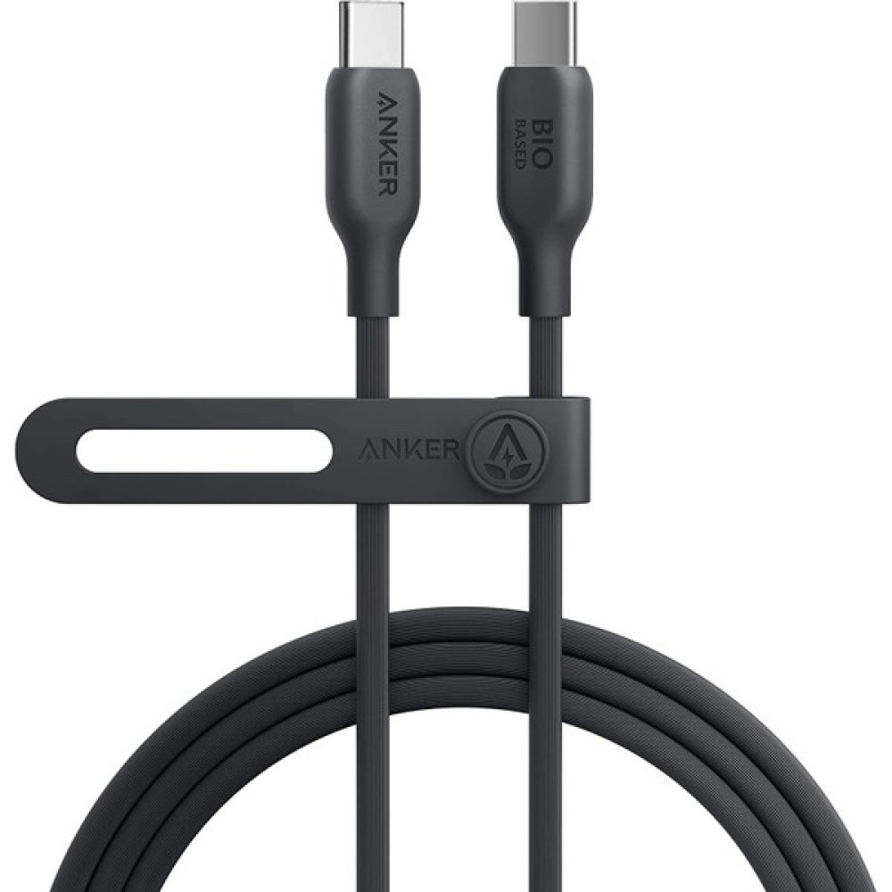 Anker 543 USB-C to USB-C 1.8m Şarj/Data Kablosu - Doğa Dostu - 140W Şarj Destekli - A80E2 - Siyah (Anker Türkiye Garantili) Cep Telefonu Şarj Cihazı Fiyatı