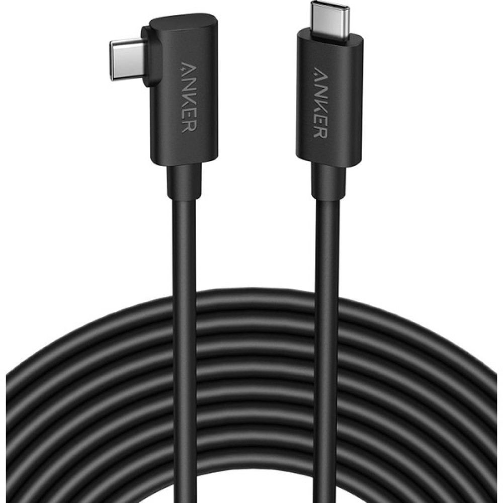 Anker 712 USB-C to USB-C 5 Metre Fiber Optik Şarj/Data Kablosu - Oculus Quest 2 ve 10 Gbps Destekli - Siyah - Y2112 (Anker Türkiye Garantili) Cep Telefonu Şarj Cihazı Fiyatı