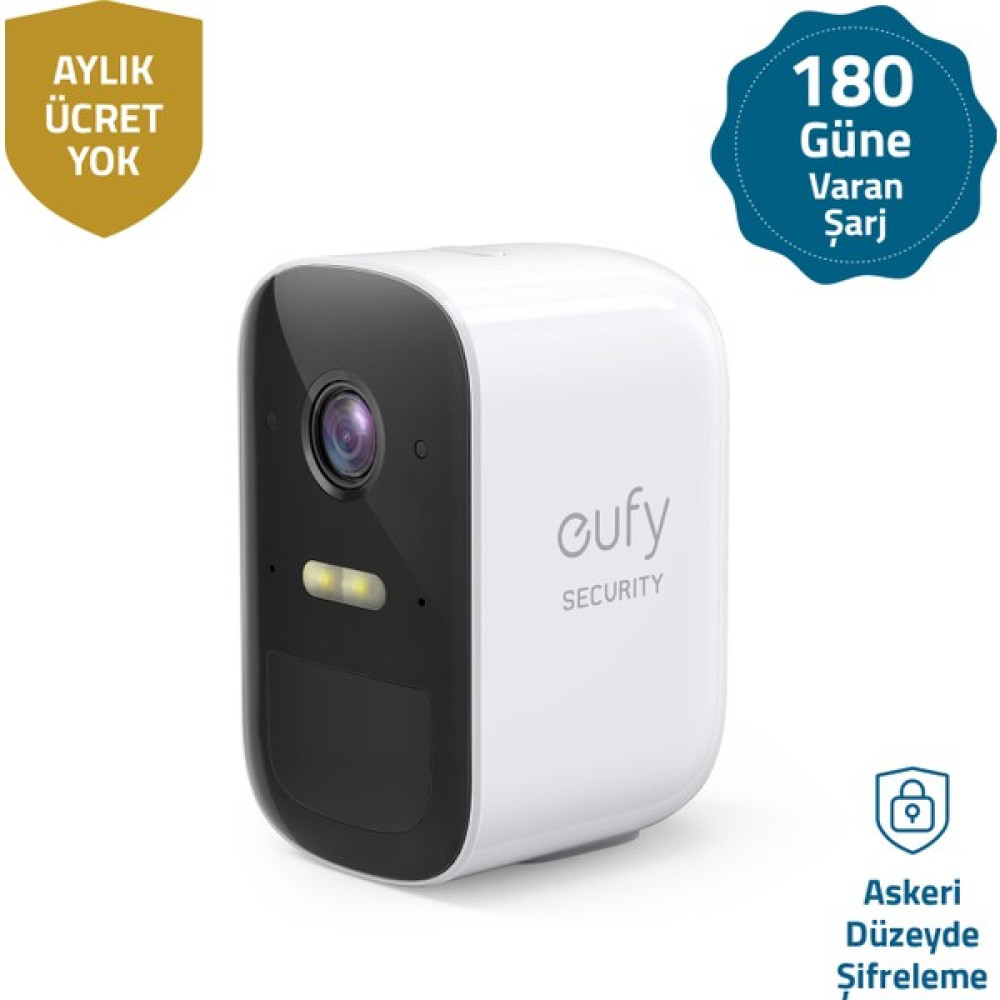 Anker Eufy Security Eufycam 2C Kablosuz Akıllı Güvenlik ve 1080p Kamera Sistemi Eklenti Kamera - T8113 (Anker Türkiye Garantili) Güvenlik Kameraları Fiyatı