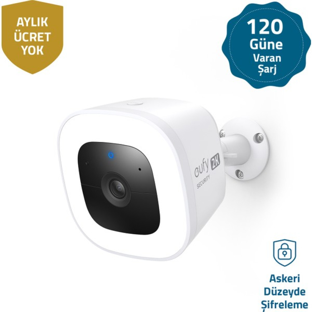 Anker Eufy Security Solocam L40 Outdoor 2K Gece Görüşlü Dış Mekan Güvenlik Kamerası - T8123 (Anker Türkiye Garantili) Güvenlik Kameraları Fiyatı