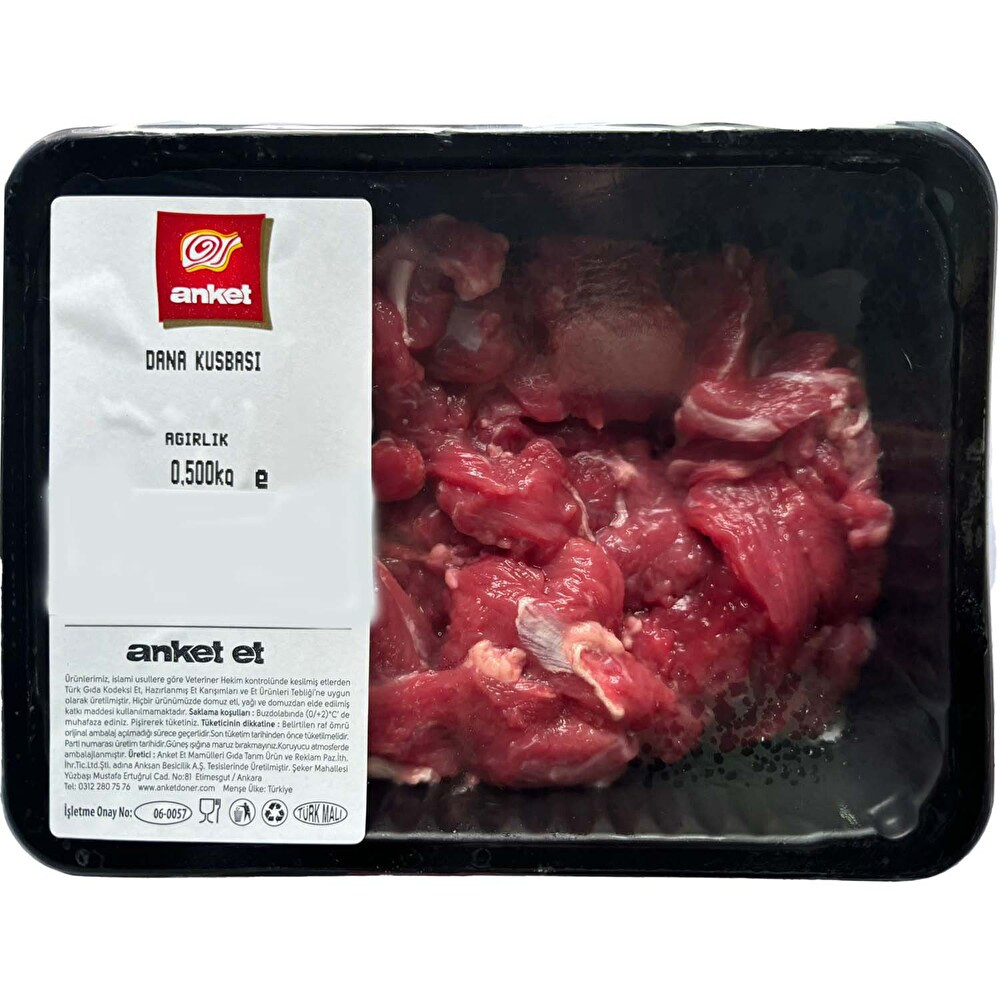 Anket Dana Kuşbaşı 500 g Diğer Fiyatı