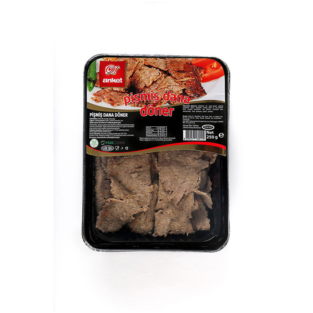 Anket Pişmiş Dana Döner 250 g Kırmızı Et Fiyatı
