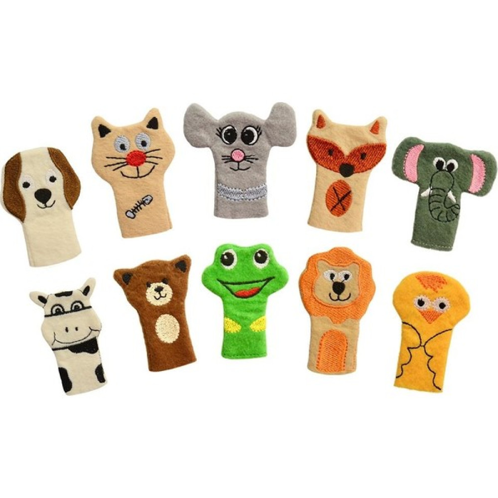 Anki Toys Ankitoys Parmak Kukla Seti Hayvanlar 10'lu Bebek Oyuncakları Fiyatı
