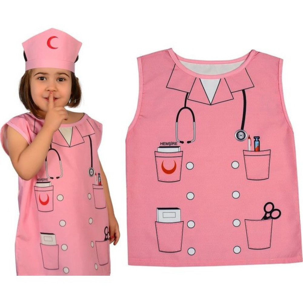 Anki Toys Hemşire Kostümü - 4 - 6 Yaş - Pembe Oyuncak Fiyatı