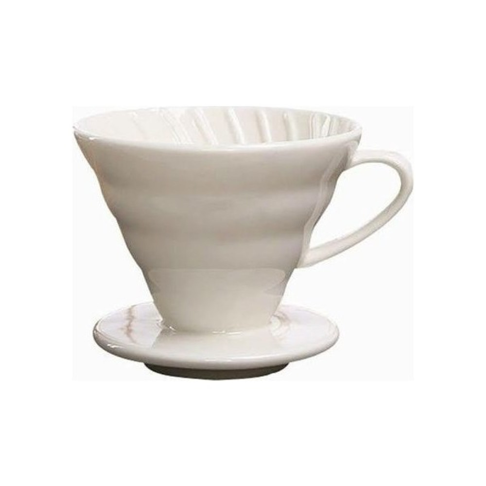 Anl Kahve Porselen Beyazvdemleme Ekipmanı V60 02 - Beyaz French Press Fiyatı