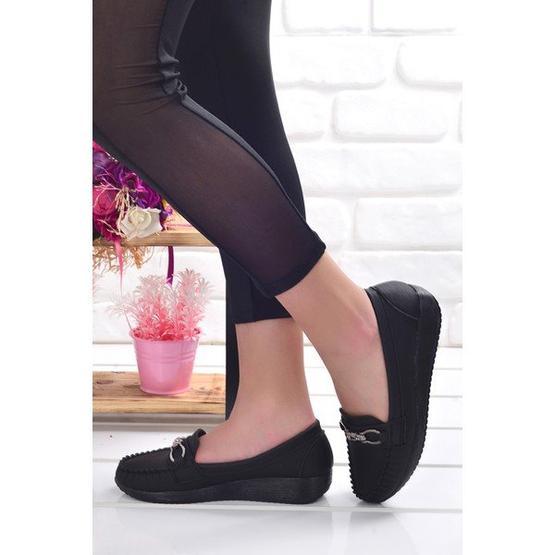 Annamaria T-09 Siyah Kadın Babet