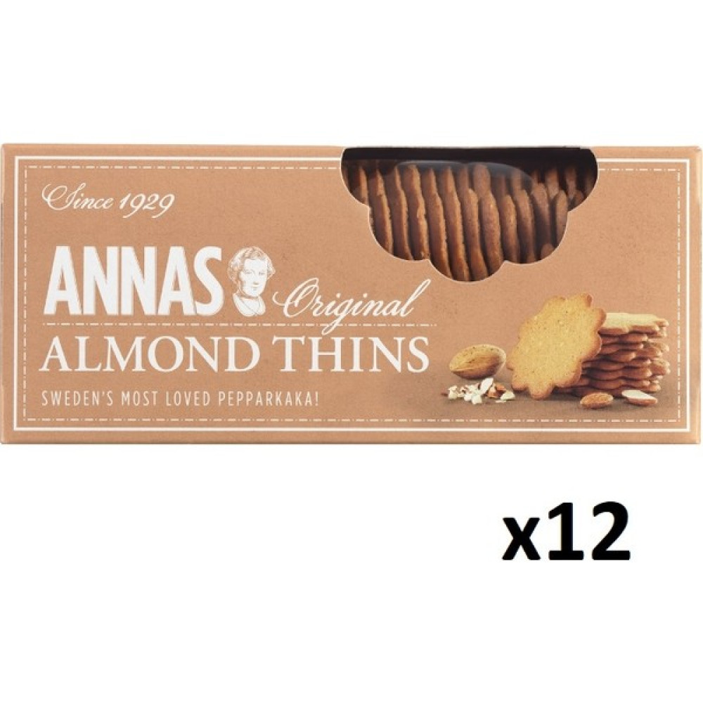 Annas Almond Thıns - 150 gr x 12'li - 1,8 kg Oto Boyaları Fiyatı