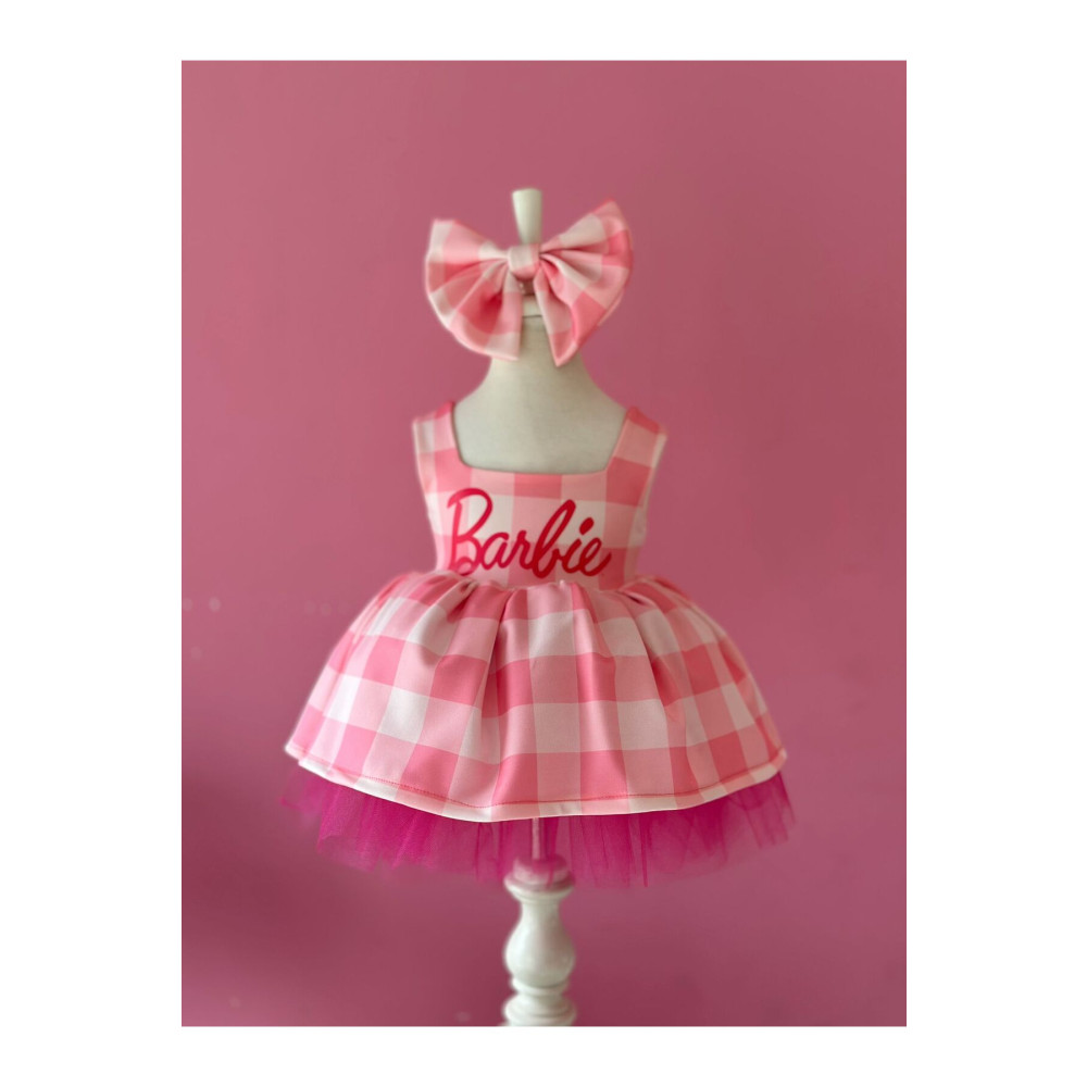 Anne Kız Tasarım Barbie Elbise 7-8 Yaş Beden Elbise Fiyatı