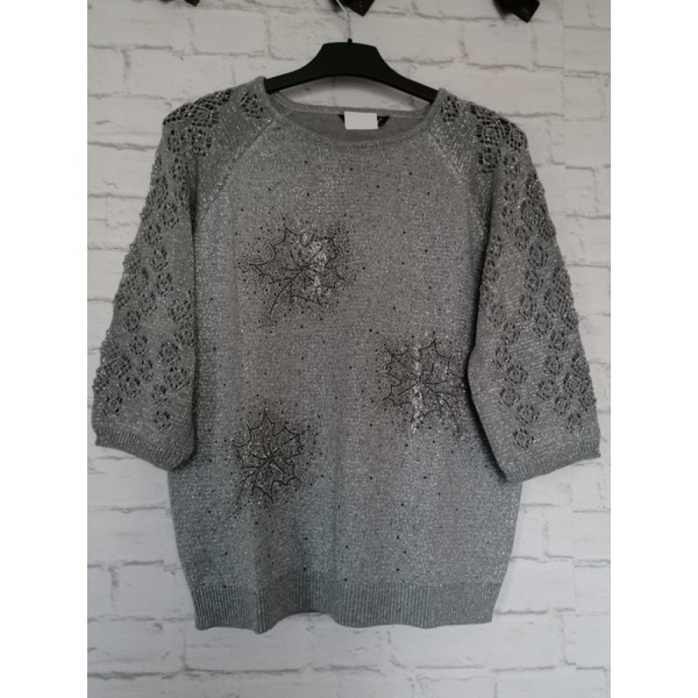 Anne Moda Ankara 1. Kalite Işıltılı, Pamuklu, Şık Triko Buluz-Kazak Bayan Kazak & Süveter & Triko Fiyatı