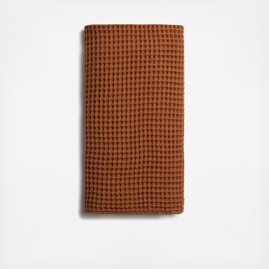 Anne Sesi Premium Waffle Banyo Havlusu %100 Pamuk, Ultra Yumuşak, Emici, Hızlı Kuruyan, Bohem, Minimalist - Terrakotta - 80 x 160 cm El / Yüz Havlusu Fiyatı