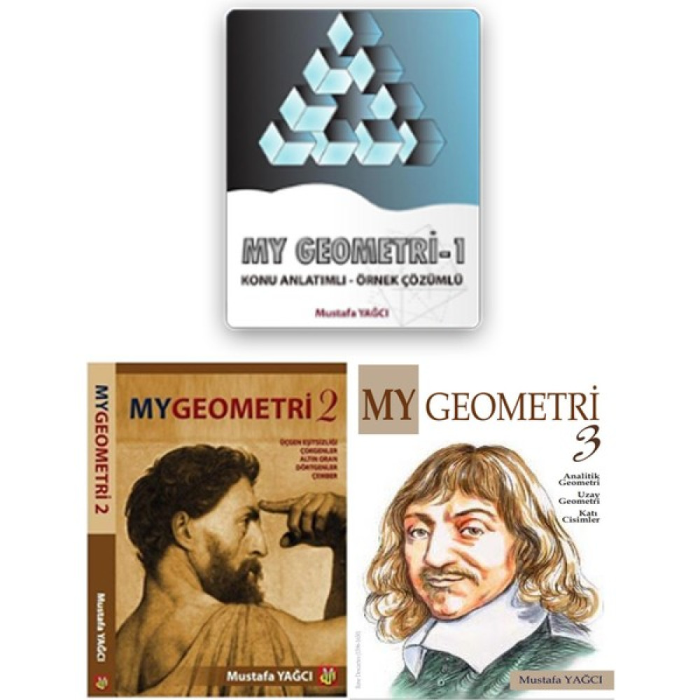 Anonim My Geometri 1 2 3 Seri Konu Anlatımlı Mustafa Yağcı Serisi 3 Kitap Kaynak Kitapları Fiyatı