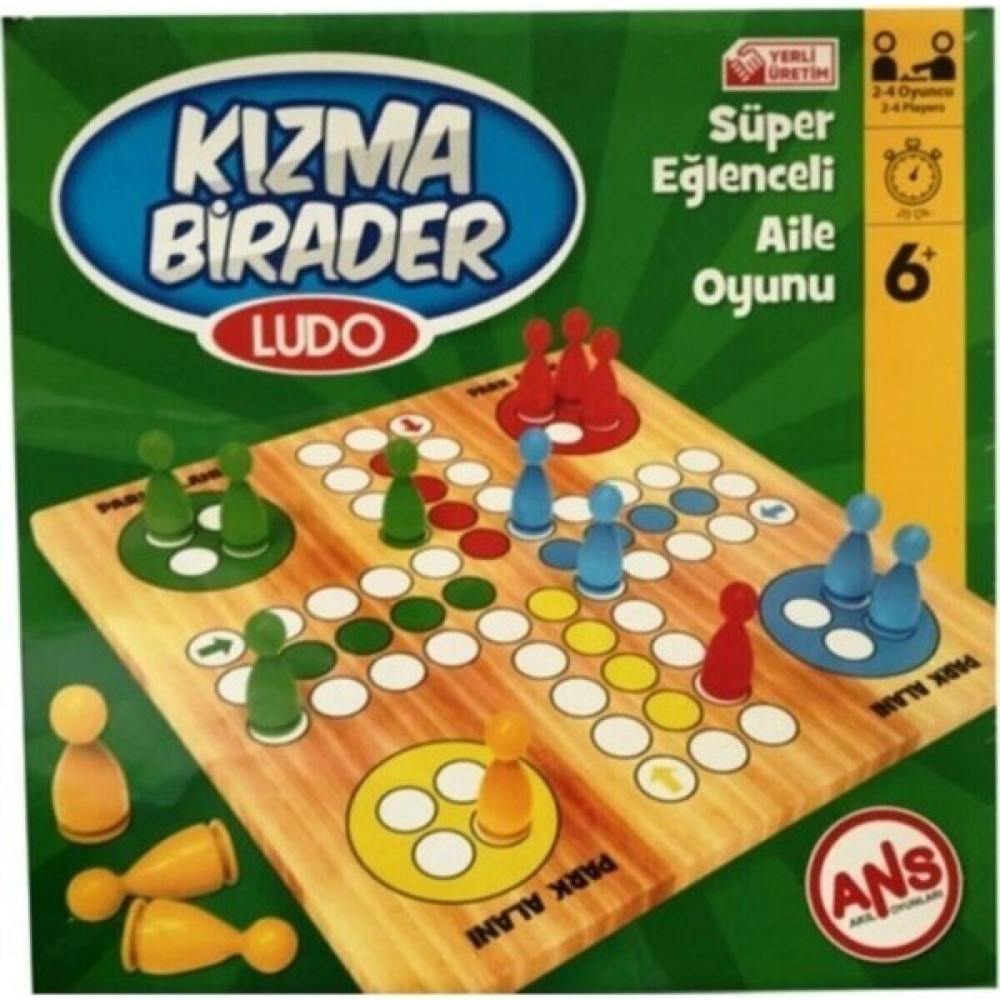 Ans Kızma Birader Ludo - Renkli Eğitici Oyuncak Fiyatı