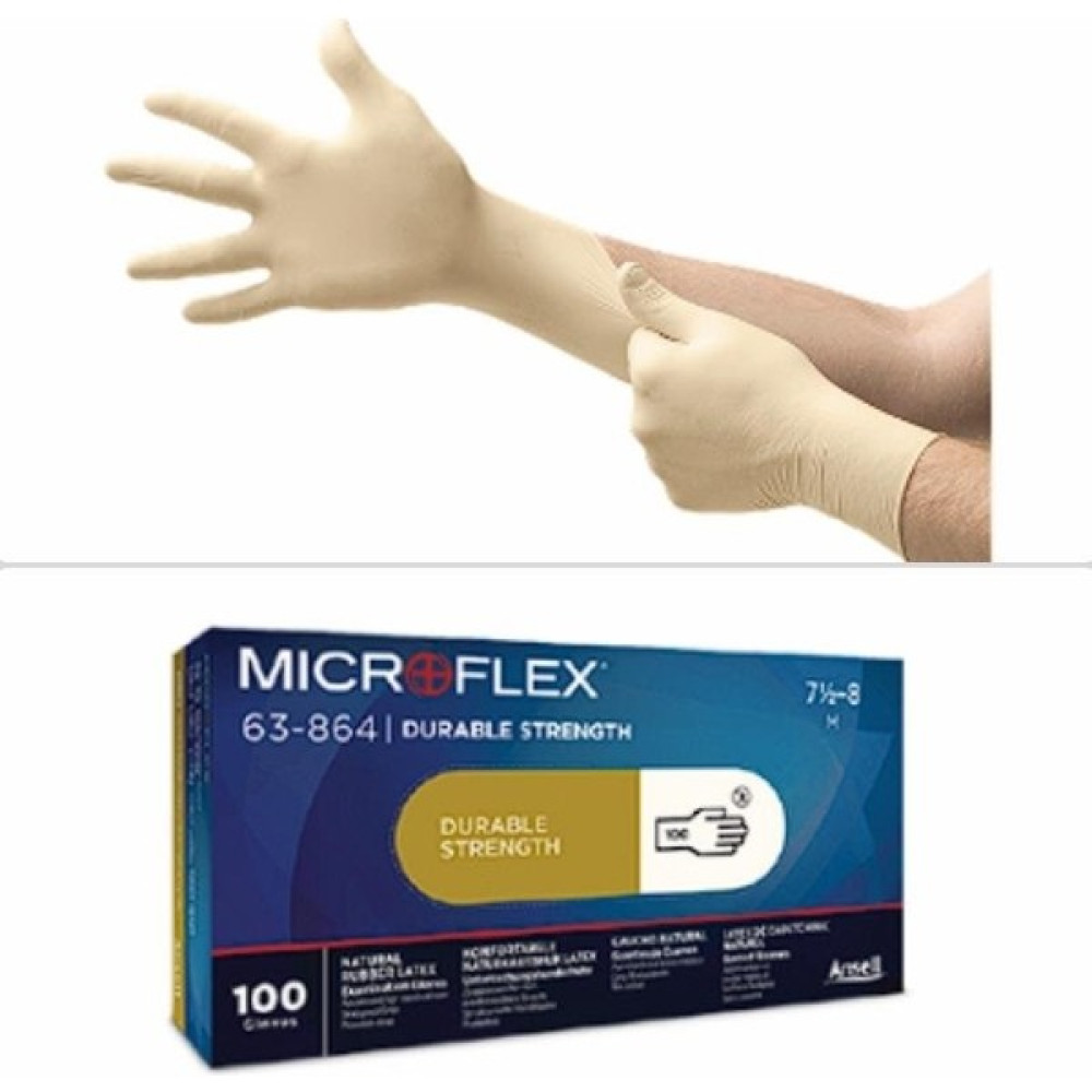 Ansell 63-864 Microflex Gıda Uyumlu Latex Eldiven - L Oto Boyaları Fiyatı