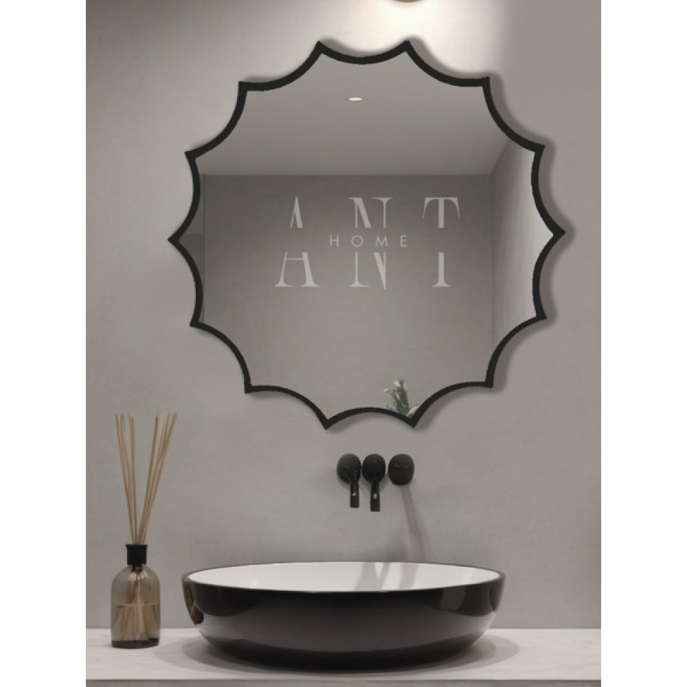 Ant Home Güneş Asimetrik Ayna, Duvar Aynası, Konsol Aynası, Holl Aynası - Siyah Ayna Fiyatı