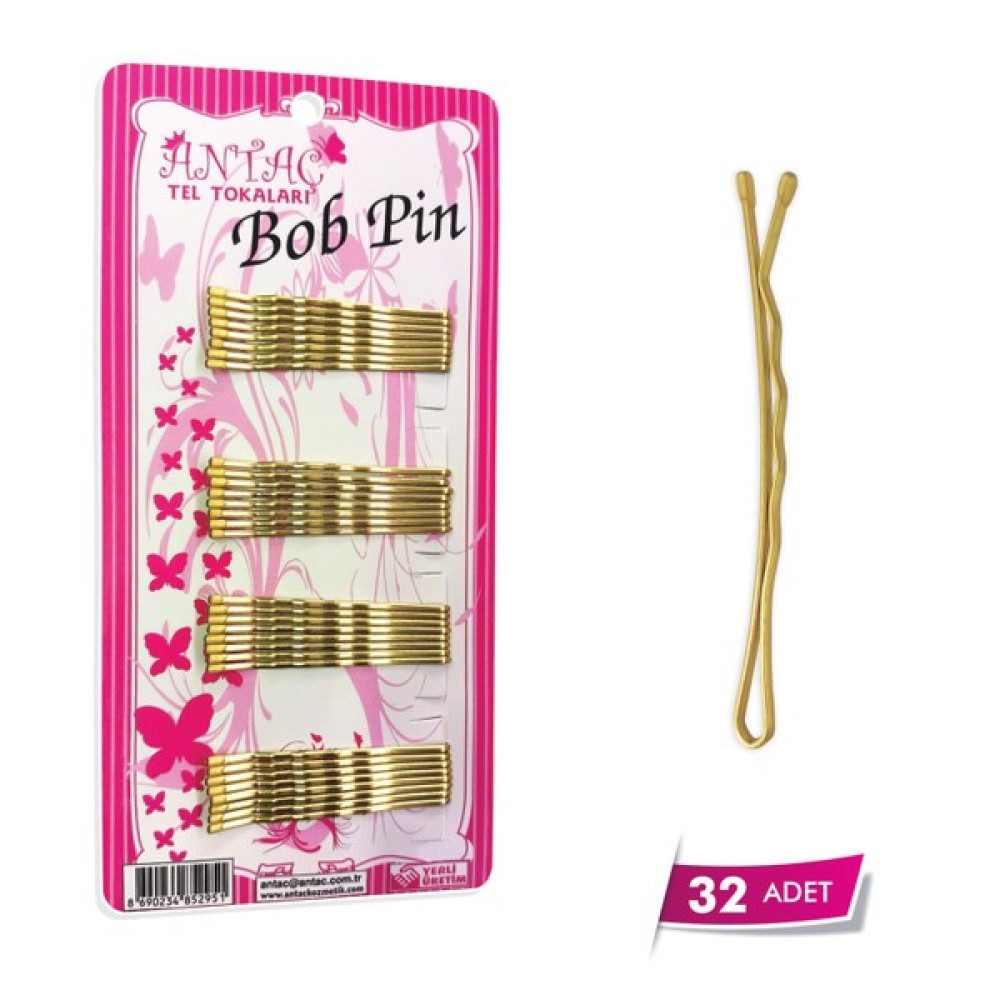 Antaç Sarı Tel Toka Bobpin No:5 32 adet Toka, Taç & Saç Bandı Fiyatı
