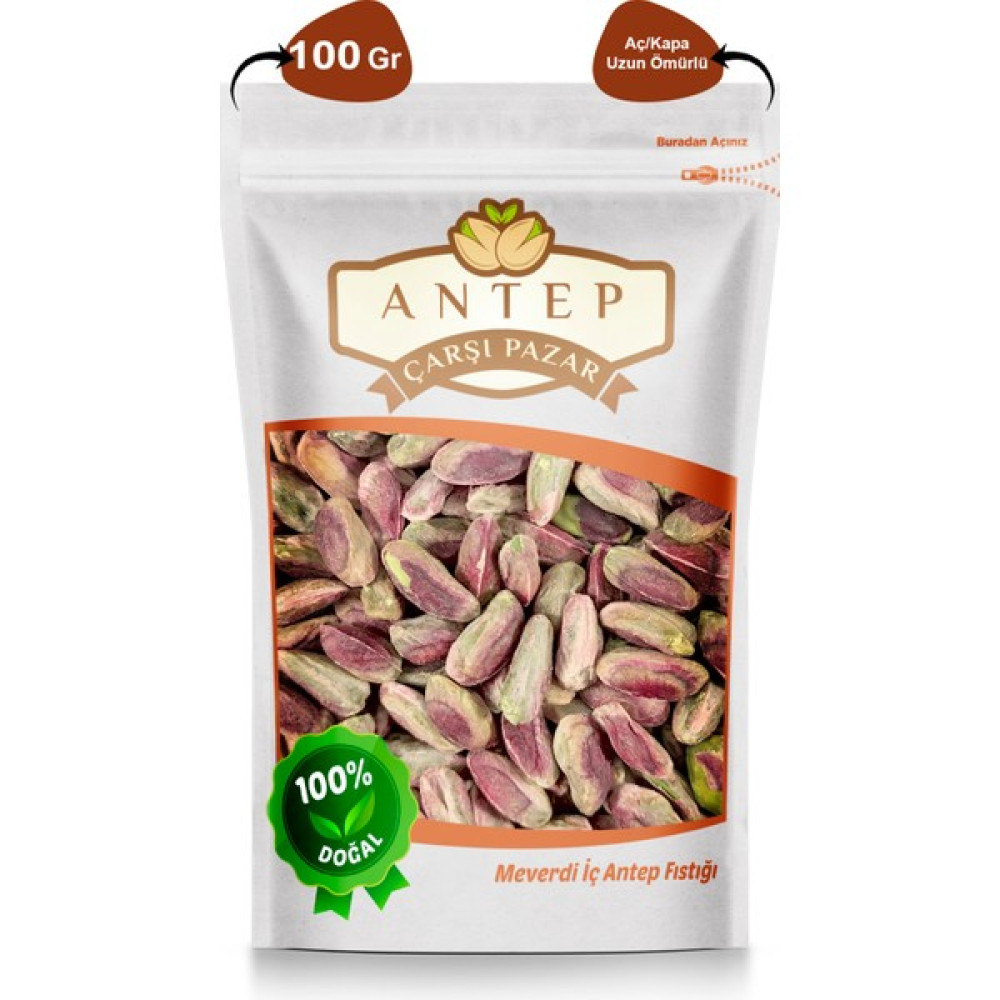 Antep Çarşı Pazar Meverdi Iç Antep Fıstığı | 100 Gr. - 100 gr Kuruyemiş Fiyatı